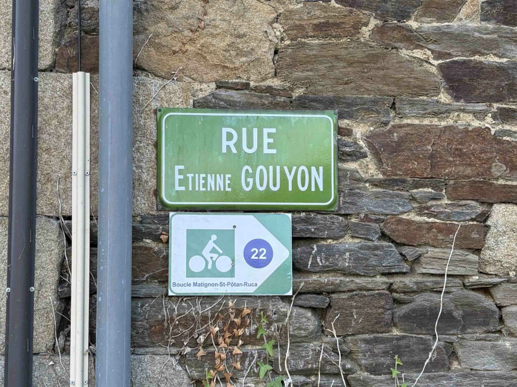 rue Etienne Gouyon à Saint-Pôtan (22) - Gouyon Matignon