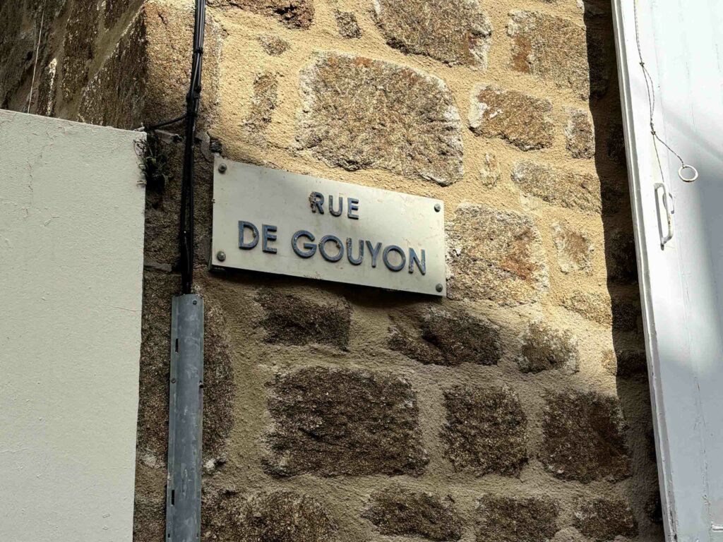 rue de Gouyon à Saint-Malo (35) - Gouyon Matignon